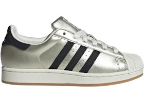 Overkicks - Adidas Superstar II Alumina Core Black Gum (Womens) (HQ2691) - vista lateral