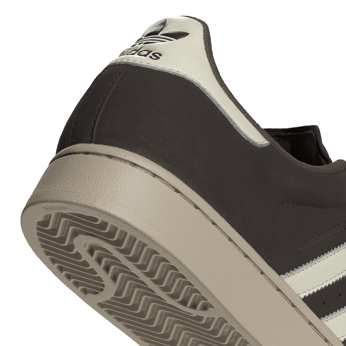 Overkicks - Adidas Superstar II Aurora Coffee Stone Khaki (IH9314) - detalle