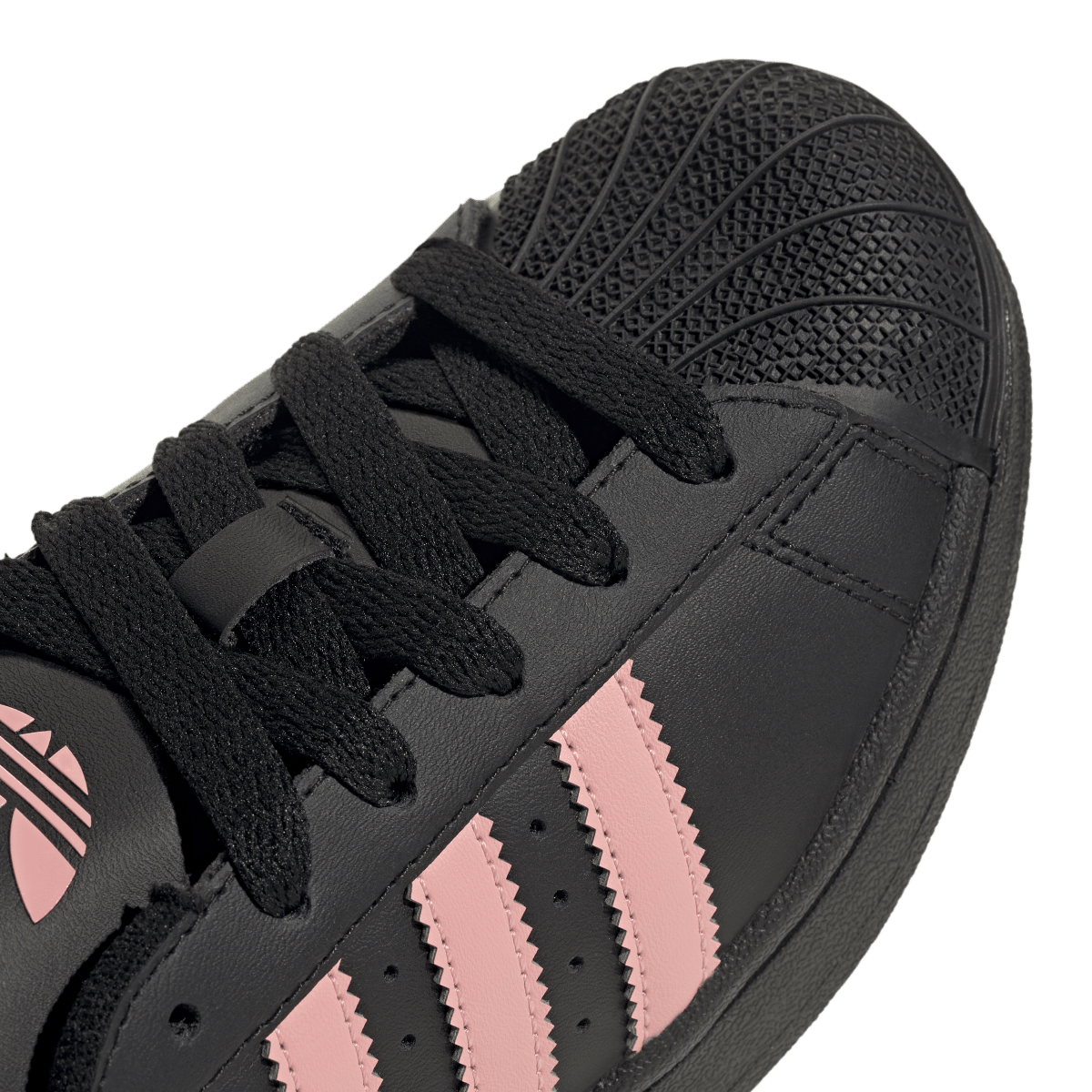 Overkicks - Adidas Superstar II Black Glow Pink (GS) (JR9862) - imagen 8