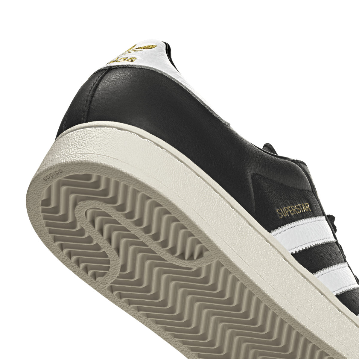 Overkicks - Adidas Superstar II Black White Off White (KI0981) - detalle