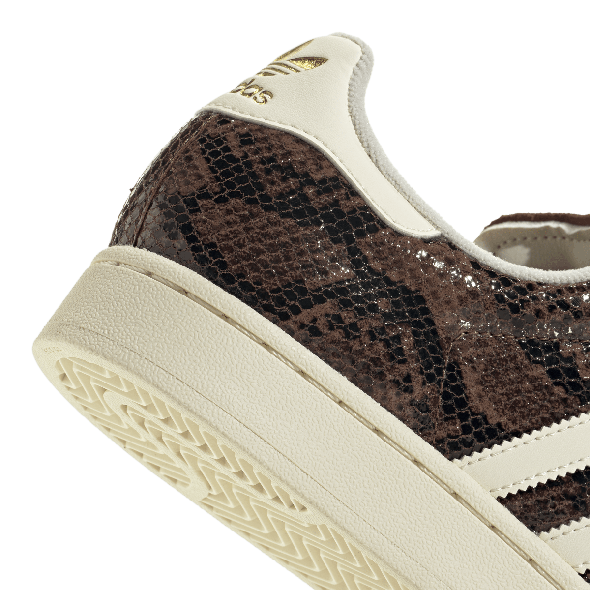 Overkicks - Adidas Superstar II Brown Snakeskin (JP8158) - detalle