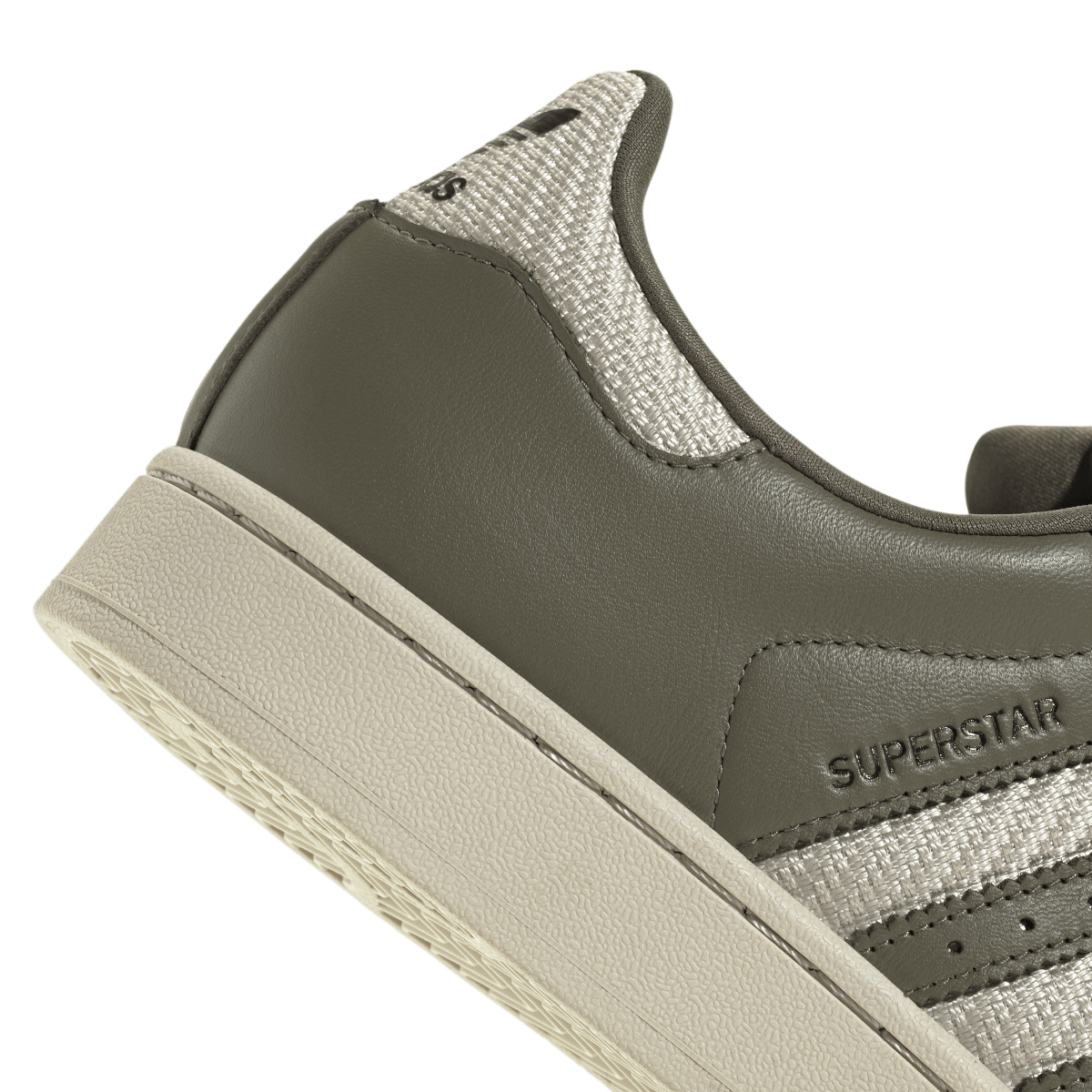 Overkicks - Adidas Superstar II Medium Dark Khaki Bliss (JQ3181) - detalle
