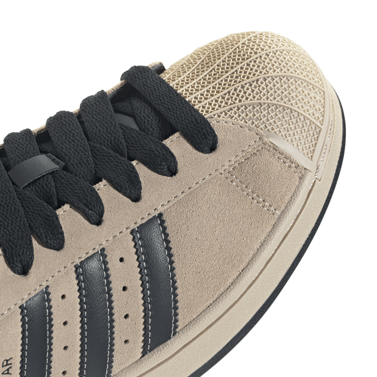 Overkicks - Adidas Superstar II Stone Khaki Black (IH9320) - detalle