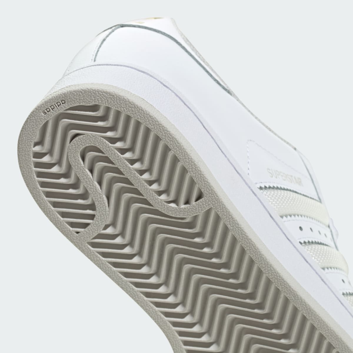 Overkicks - Adidas Superstar II White Grey One (JR9869) - detalle