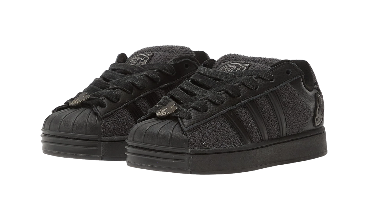Overkicks - Adidas Superstar ST Disney Mickey Mouse Grey Black (KJ9942) - detalle talón