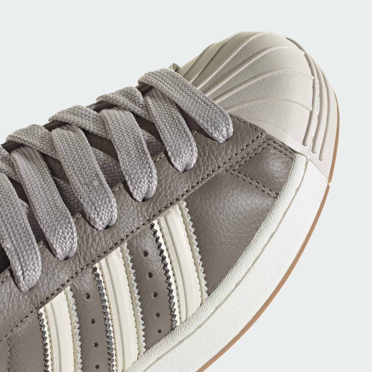 Overkicks - Adidas Superstar ST Simple Brown Off White (KI3517) - detalle
