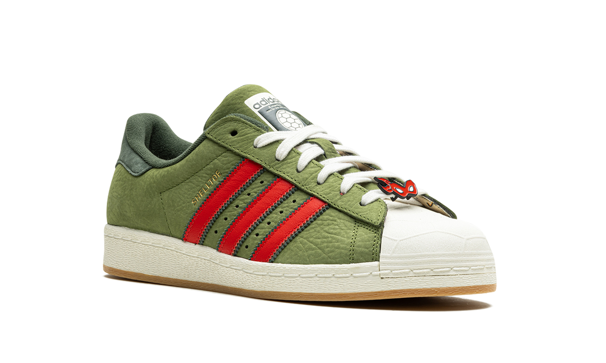 Overkicks - Adidas Superstar Shelltoe Teenage Mutant Ninja Turtles (IF9280) - detalle lateral interior
