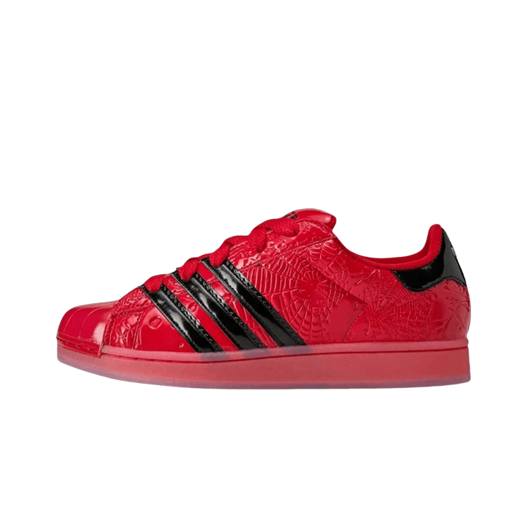 Overkicks - Adidas Superstar Sp5der Red Black (KJ7005) - vista lateral