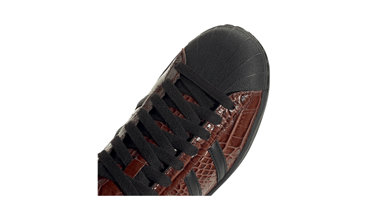 Overkicks - Adidas Superstar Vintage Croc Fox Brown (JQ3258) - detalle