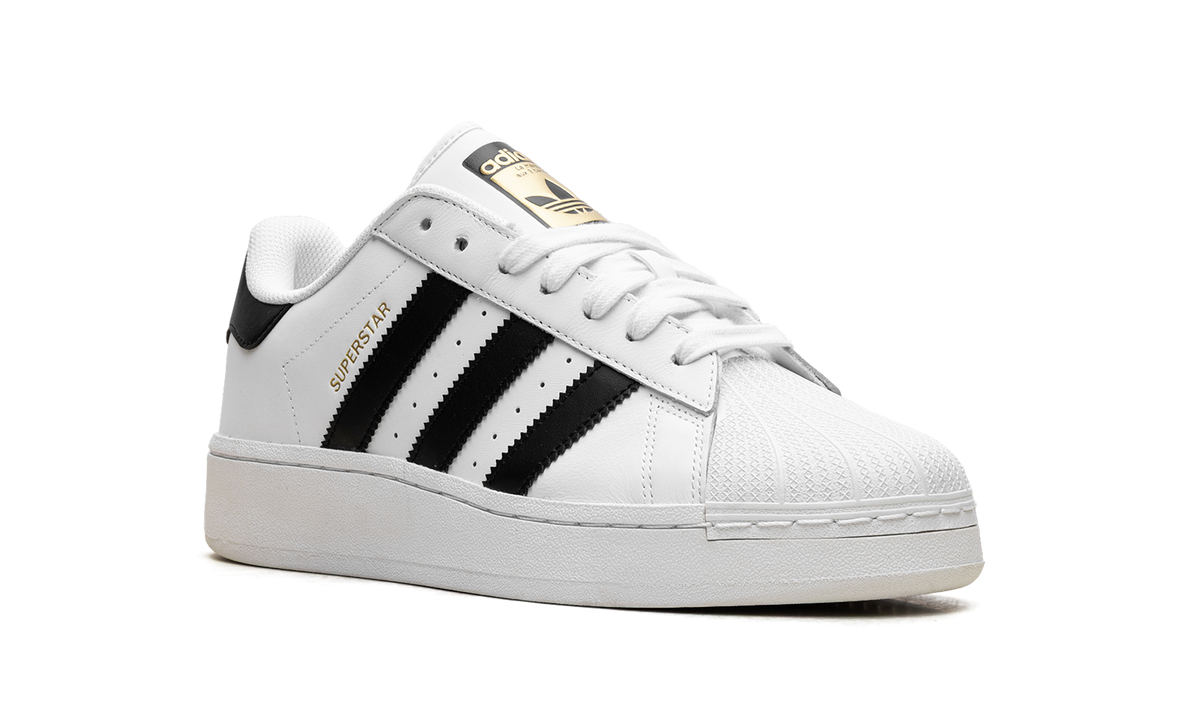 Overkicks - Adidas Superstar XLG White Black (IF9995) - detalle lateral interior