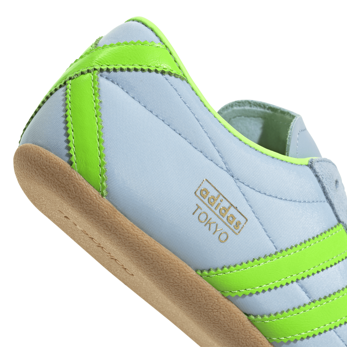 Overkicks - Adidas Tokyo Clear Sky Solar Green Gum (Womens) (JQ0582) - detalle