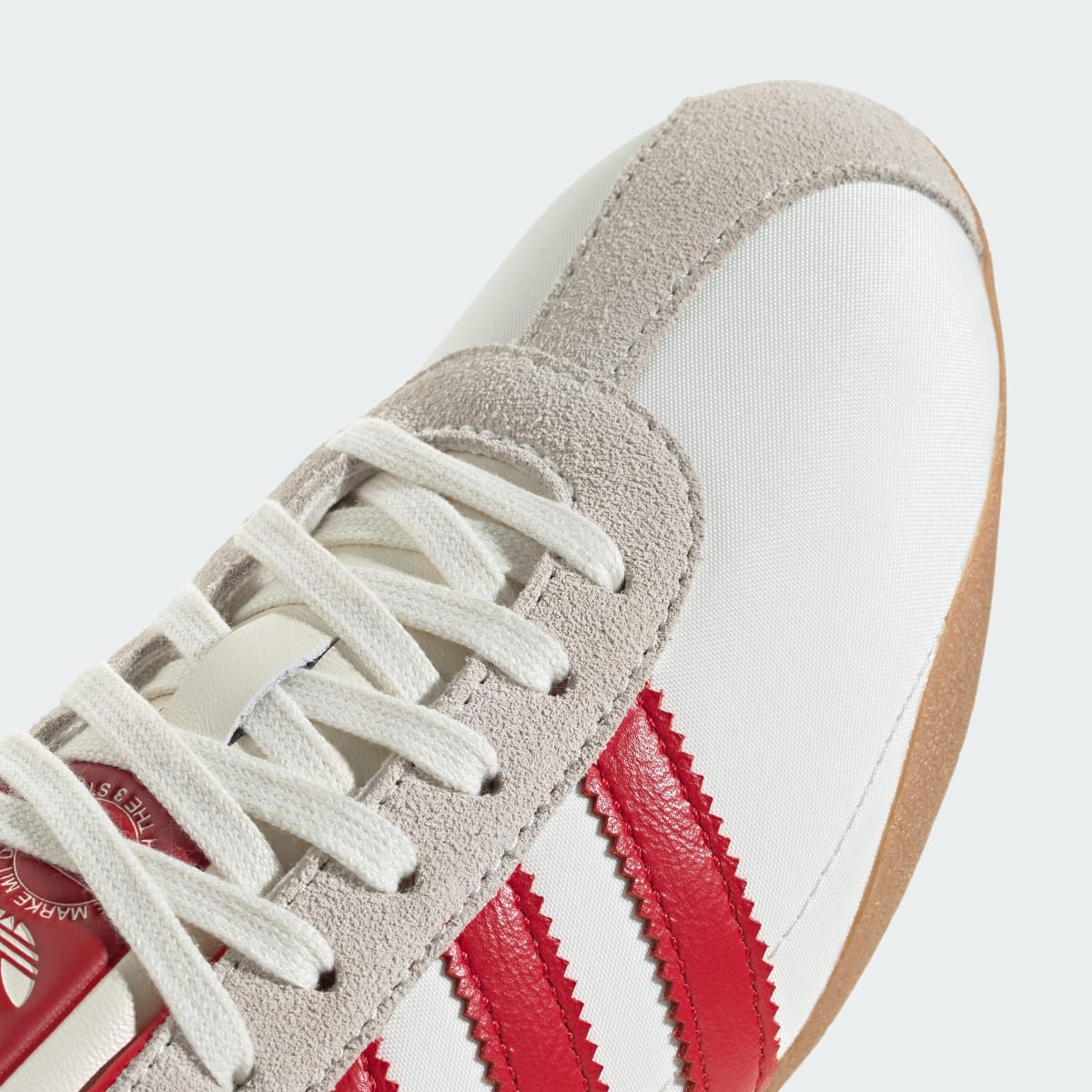 Overkicks - Adidas Tokyo Off White Better Scarlet Gum (Womens) (JI3300) - detalle