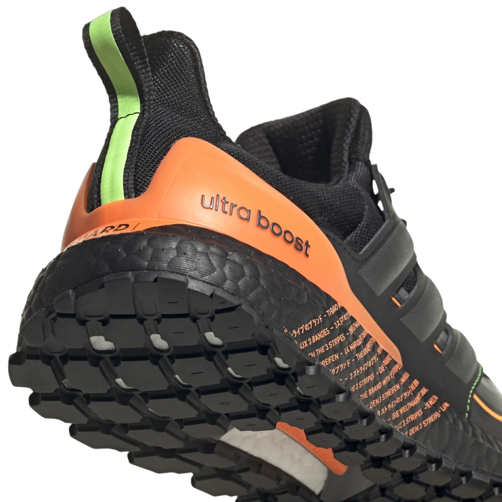 Overkicks - Adidas Ultra Boost COLD.Rdy DNA Black Orange (G54860) - vista superior