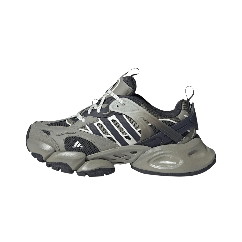 Overkicks - Adidas XLG Runner Deluxe Grey (JR8078) - vista lateral
