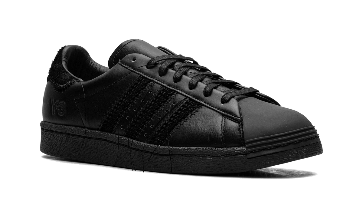 Overkicks - Adidas Y-3 Superstar Black (HP3127) - detalle lateral interior