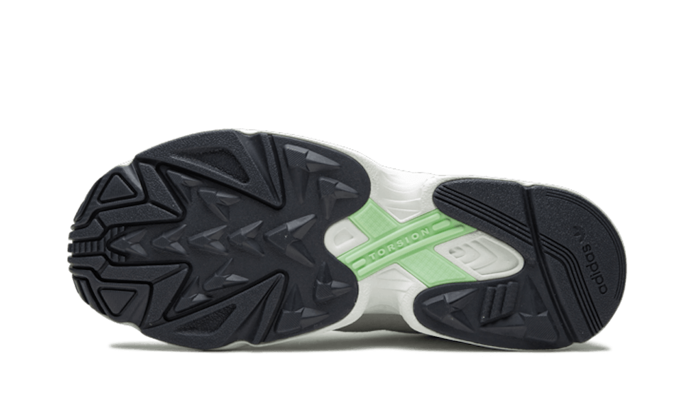 Overkicks - Adidas Yung 1 Glow Green Royal (EE5318) - detalle suela