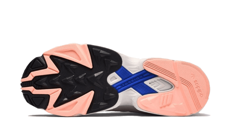 Overkicks - Adidas Yung-1 White Orange Royal (BD7654) - par completo