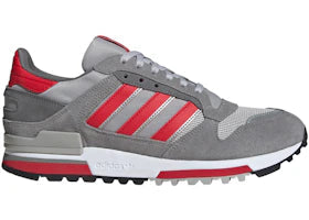 Overkicks - Adidas ZX 600 Grey Three Better Scarlet Grey Two (JP8182) - vista lateral