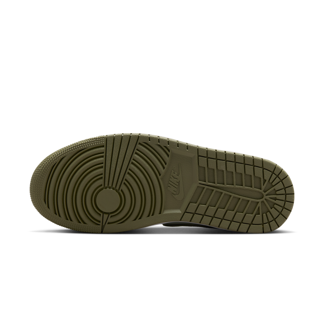 Overkicks - Air Jordan 1 High Method of Make Medium Olive (FB9891-201) - detalle suela
