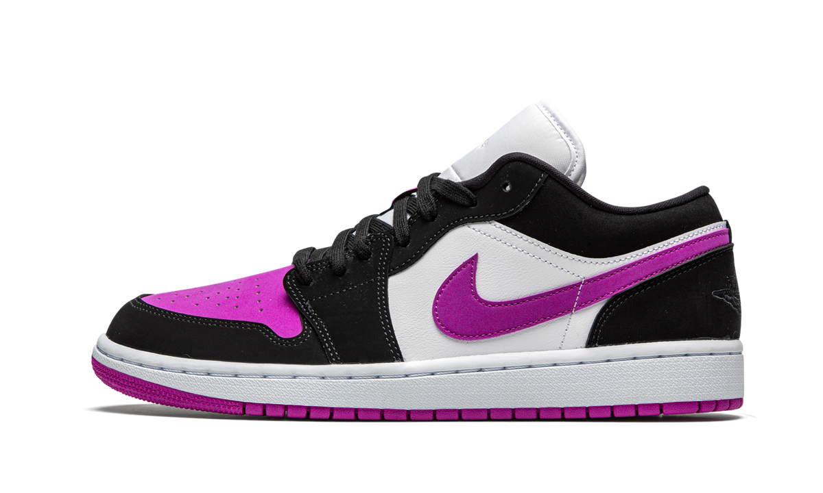 Overkicks - Air Jordan 1 Low Black Cactus Flower (DC0774-005) - detalle