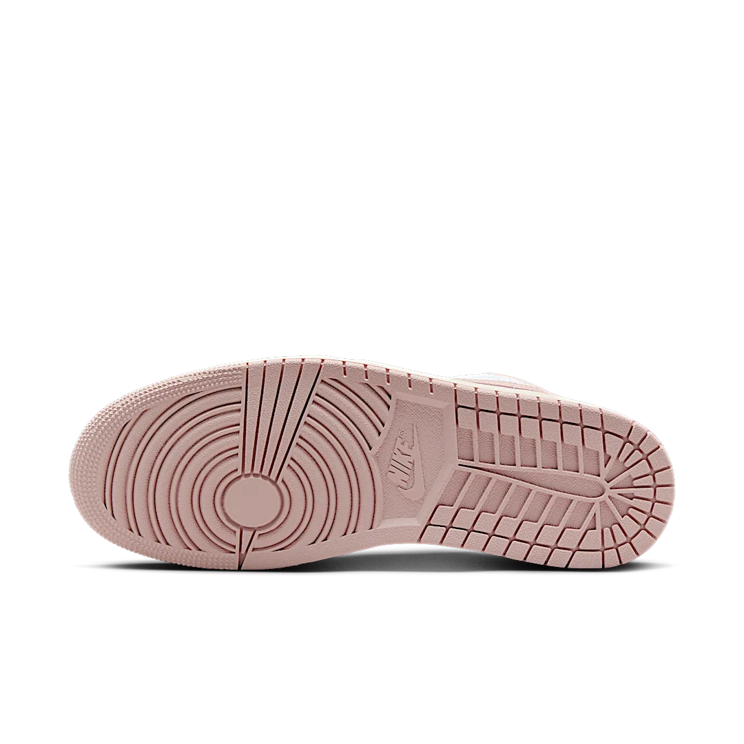 Overkicks - Air Jordan 1 Low Pink Oxford (DC0774-162) - detalle suela
