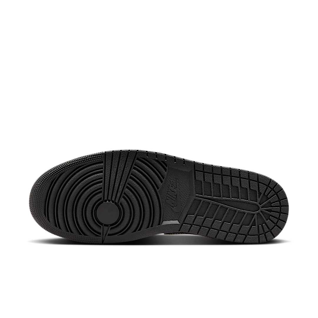 Overkicks - Air Jordan 1 Low SE Coconut Milk Black Muslin (HQ3437-101) - detalle suela