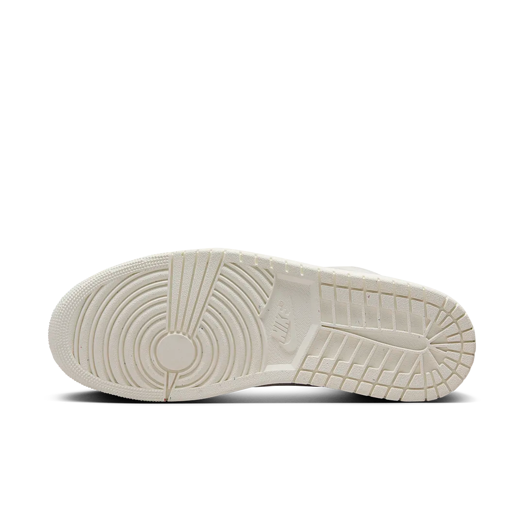 Overkicks - Air Jordan 1 Low SE Craft Pale Ivory (FQ3055-100) - detalle suela
