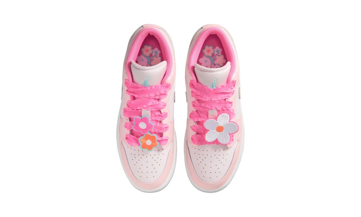 Overkicks - Air Jordan 1 Low SE Pink Bloom (GS) (II1247-600) - imagen 5