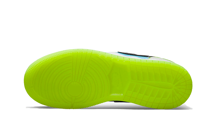 Overkicks - Air Jordan 1 Low SE Warped Swoosh (GS) (DV1324-117) - imagen 3