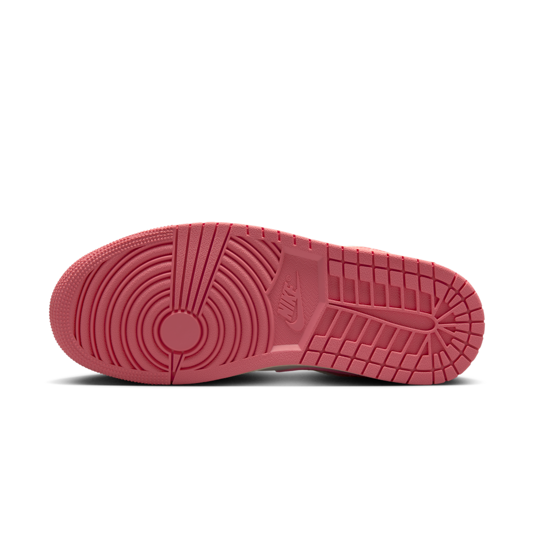 Overkicks - Air Jordan 1 Low Sail Guava Ice Pink Salt (DC0774-109) - detalle suela