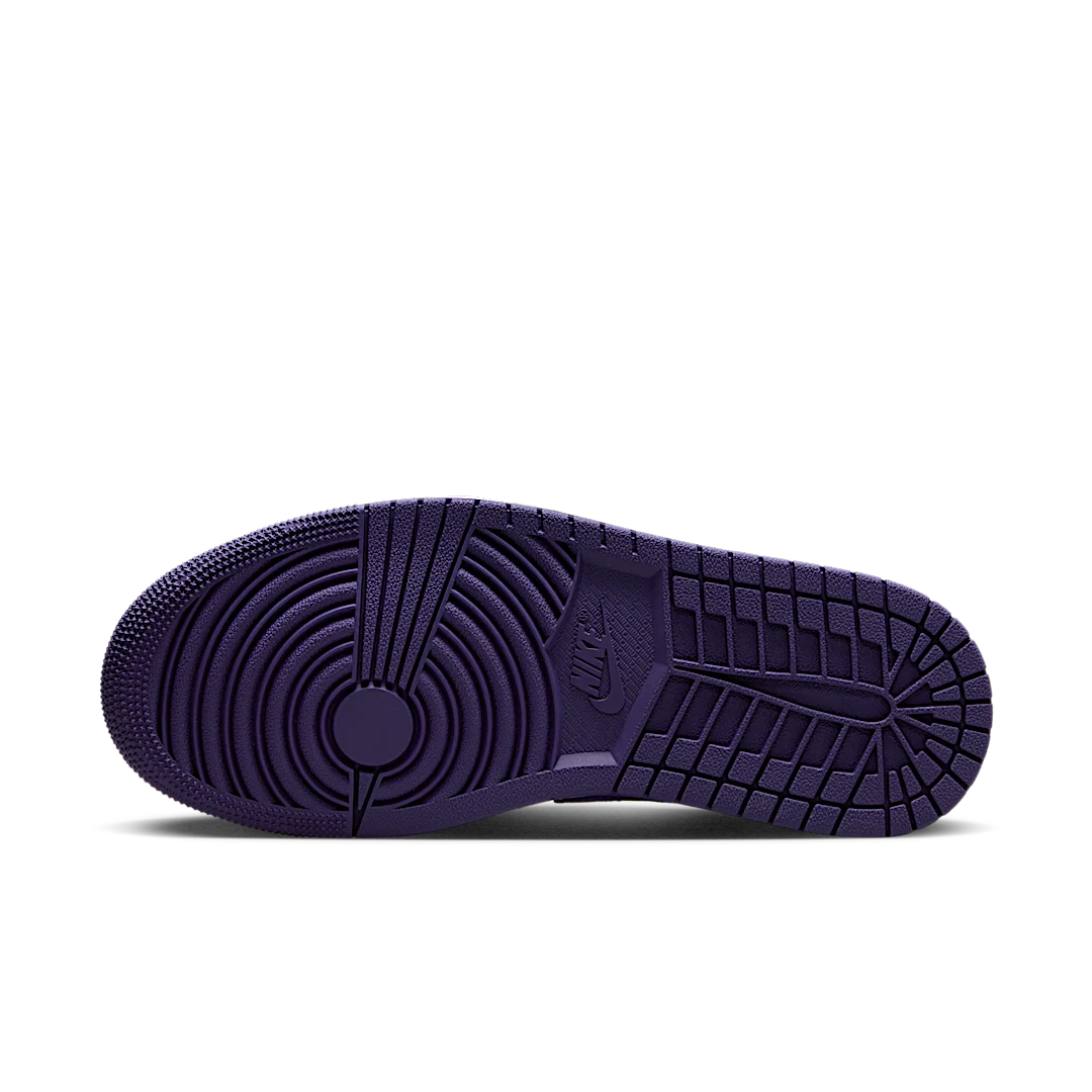 Overkicks - Air Jordan 1 Low Sky Purple (DC0774-502) - detalle suela