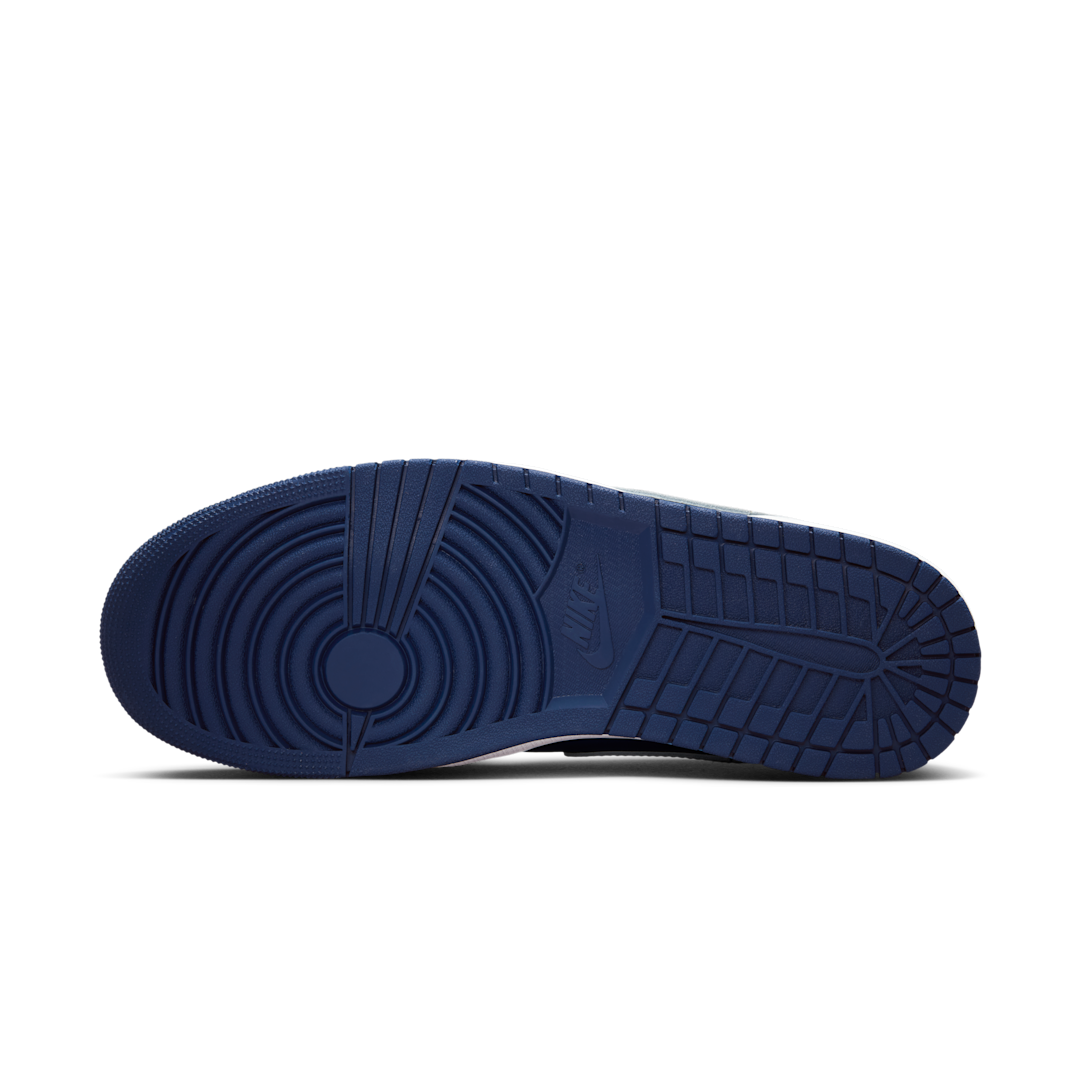 Overkicks - Air Jordan 1 Mid Blue Void (DQ8426-403) - detalle suela