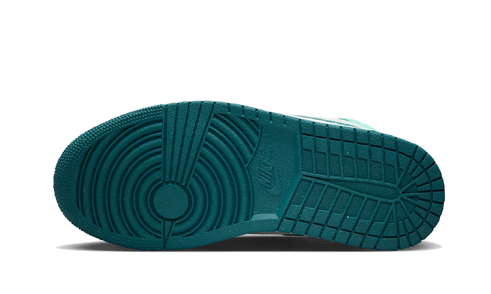 Overkicks - Air Jordan 1 Mid Chenille Bleached Turquoise (DZ3745-300) - par completo