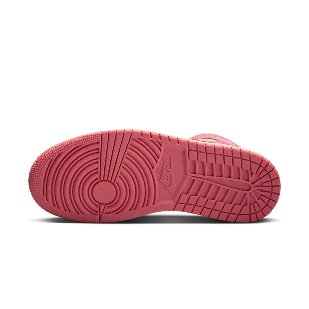 Overkicks - Air Jordan 1 Mid Guava Ice (BQ6472-109) - detalle suela