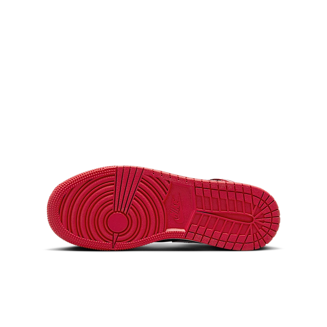 Overkicks - Air Jordan 1 Mid Gym Red Black White (GS) (DQ8423-061) - imagen 4