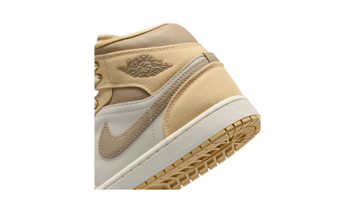 Overkicks - Air Jordan 1 Mid Khaki Sesame (IR2011-247) - detalle