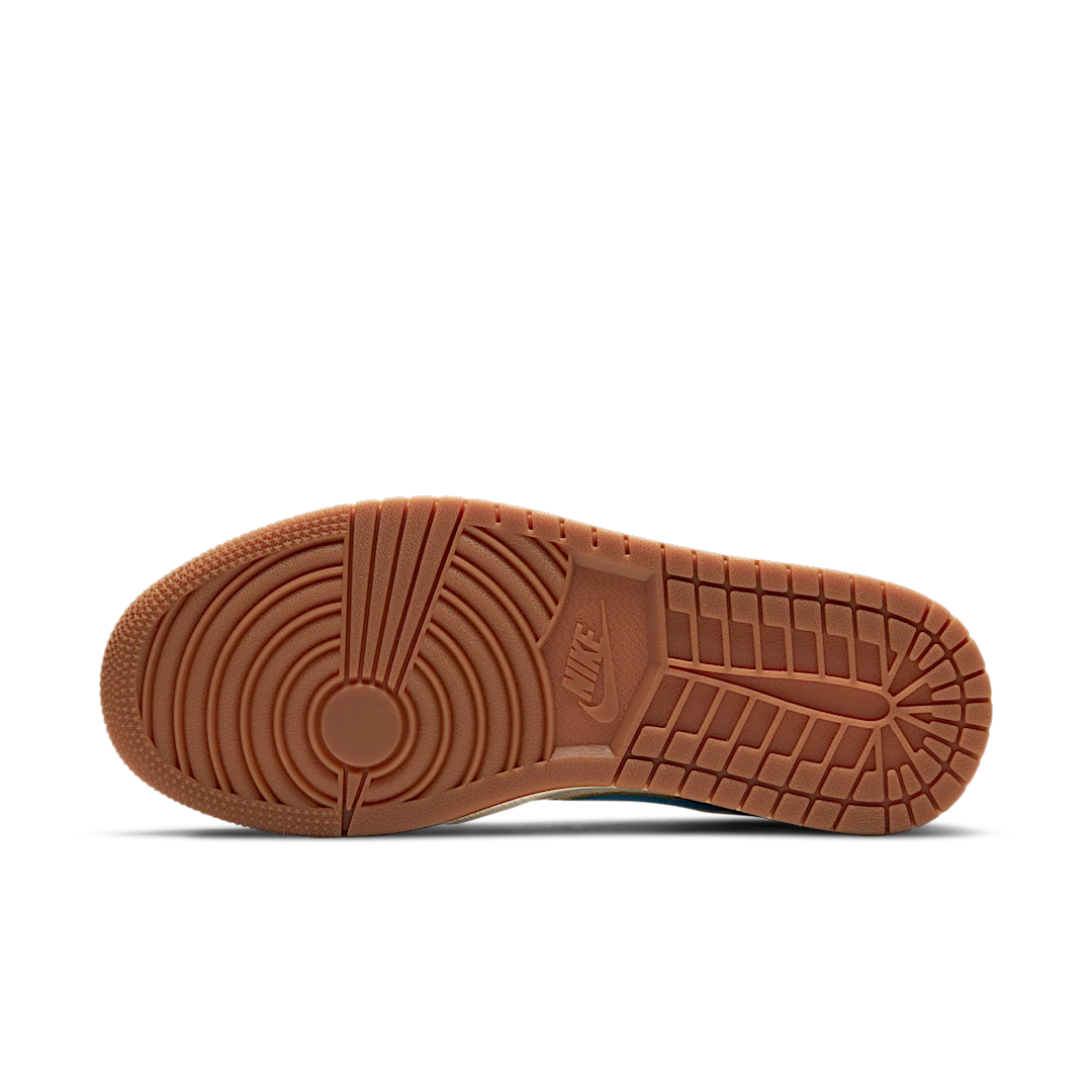 Overkicks - Air Jordan 1 Mid Let(Her)Man (DC1426-100) - detalle suela