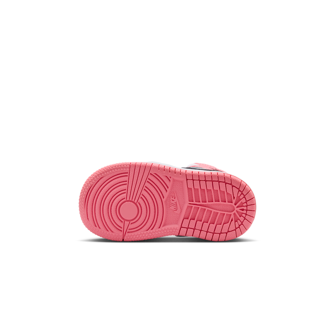 Overkicks - Air Jordan 1 Mid Pink Gaze (TD) (DQ8425-602) - imagen 4