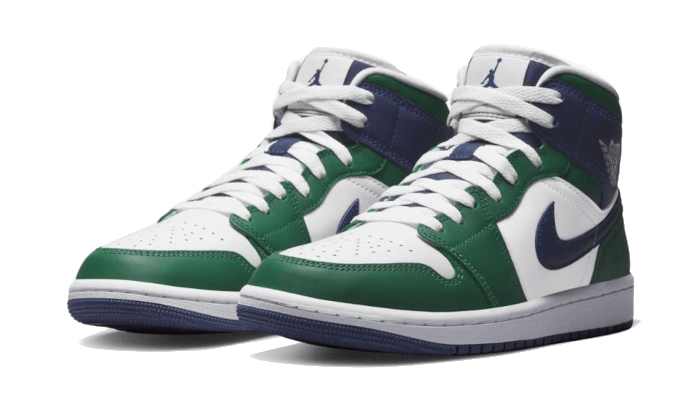 Overkicks - Air Jordan 1 Mid SE Seahawks (DZ5326-300) - vista trasera