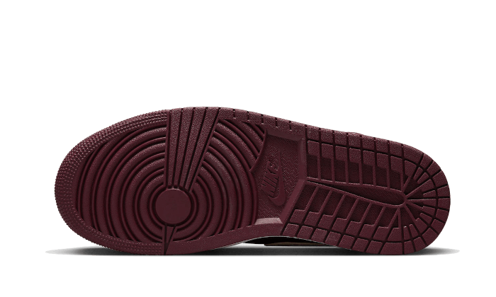 Overkicks - Air Jordan 1 Mid SE Split Beach Cherrywood Red (DR0501-200) - par completo