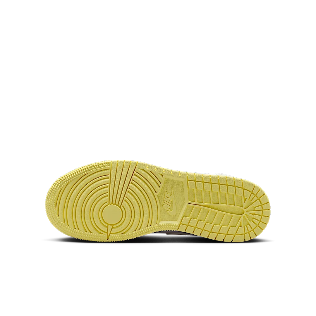 Overkicks - Air Jordan 1 Mid Sail Light Laser Orange (GS) (FD8780-181) - imagen 4