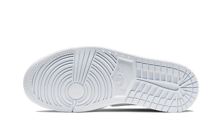 Overkicks - Air Jordan 1 Mid White Snakeskin (BQ6472-110) - par completo