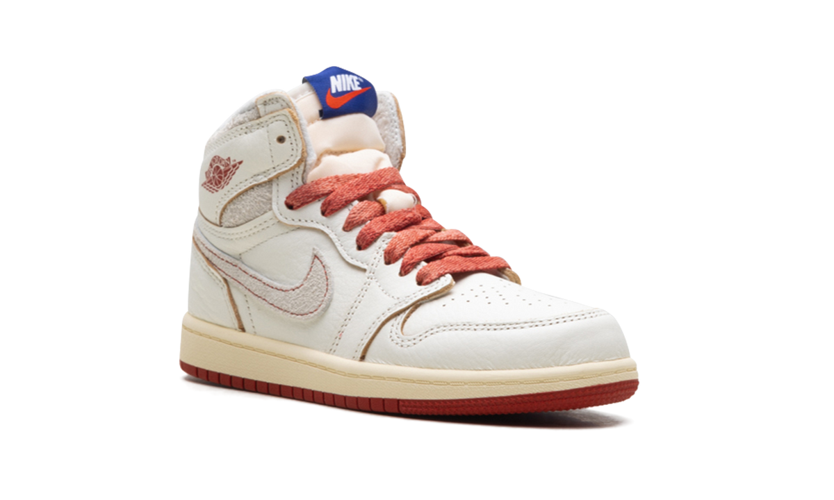 Overkicks - Air Jordan 1 Retro High OG Rare Air Sail Cinnabar (PS) (FD2597-100) - imagen 7