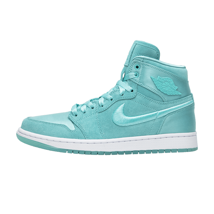 Overkicks - Air Jordan 1 Retro High Season of Her Light Aqua (Women's) (AO1847-440) - vista lateral