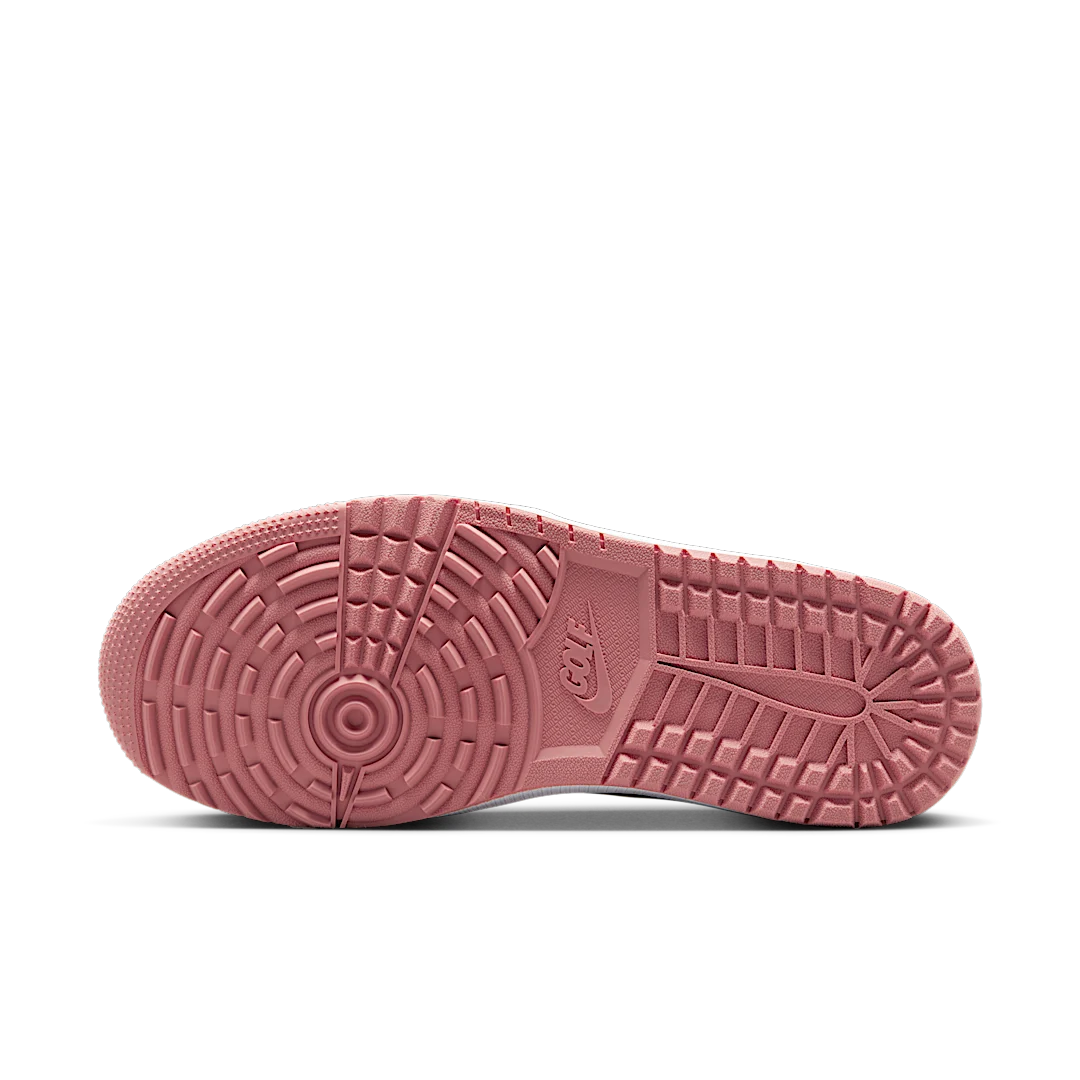 Overkicks - Air Jordan 1 Retro Low Golf Rust Pink (DD9315-106) - detalle suela