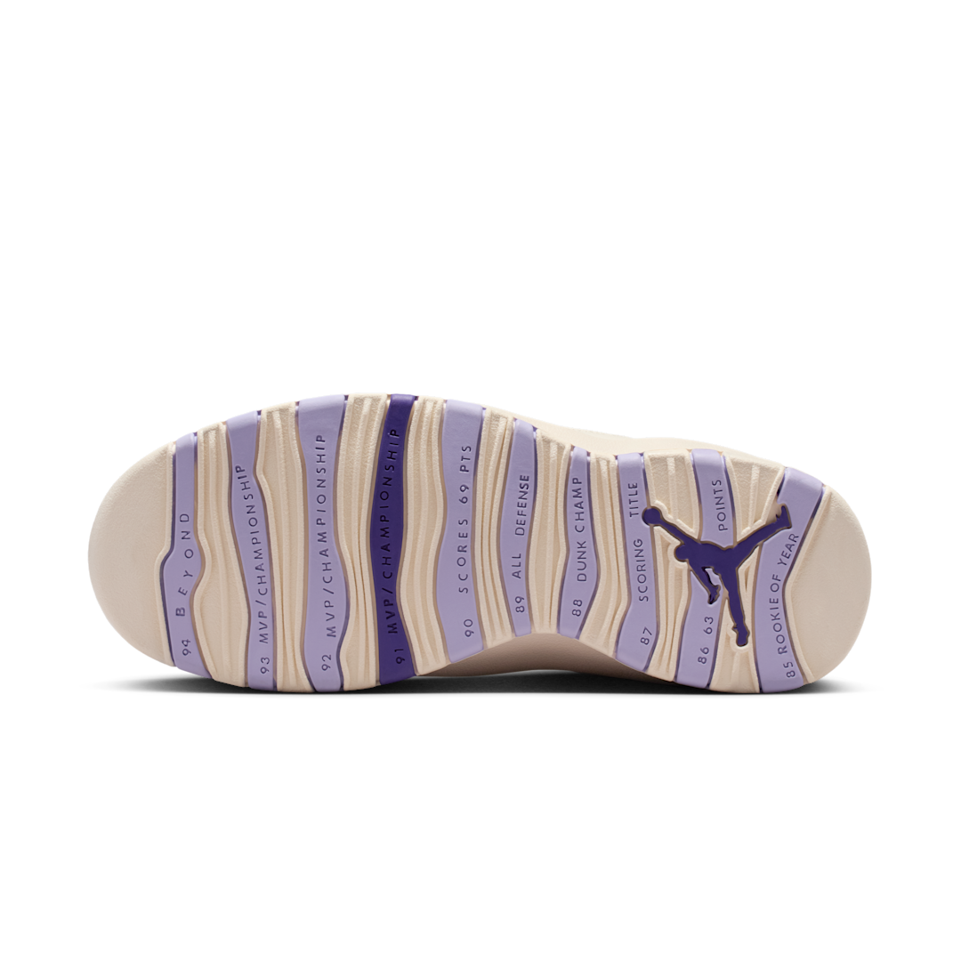 Overkicks - Air Jordan 10 Retro Hydrangeas (IQ0388-101) - detalle suela