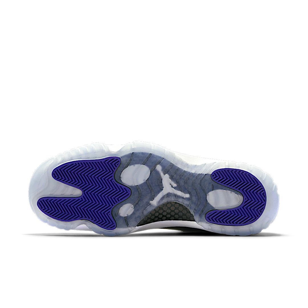 Overkicks - Air Jordan 11 Retro Concord (2018) (378037-100) - detalle suela