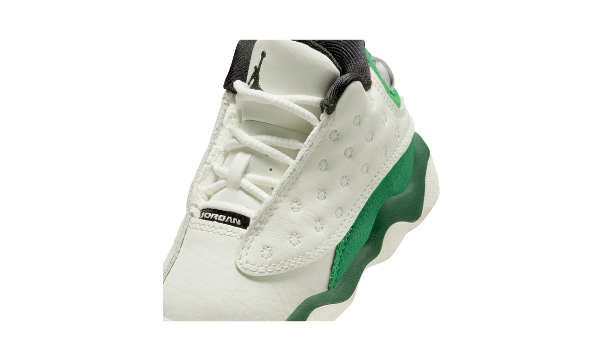 Overkicks - Air Jordan 13 Retro Sail Pine Green (TD) (HQ0781-103) - imagen 7