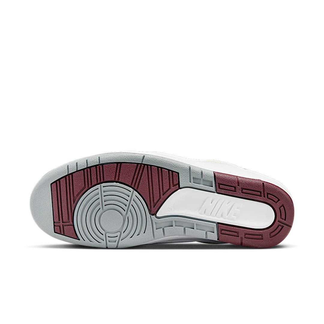 Overkicks - Air Jordan 2 Retro Low Cherrywood (DV9956-103) - detalle suela