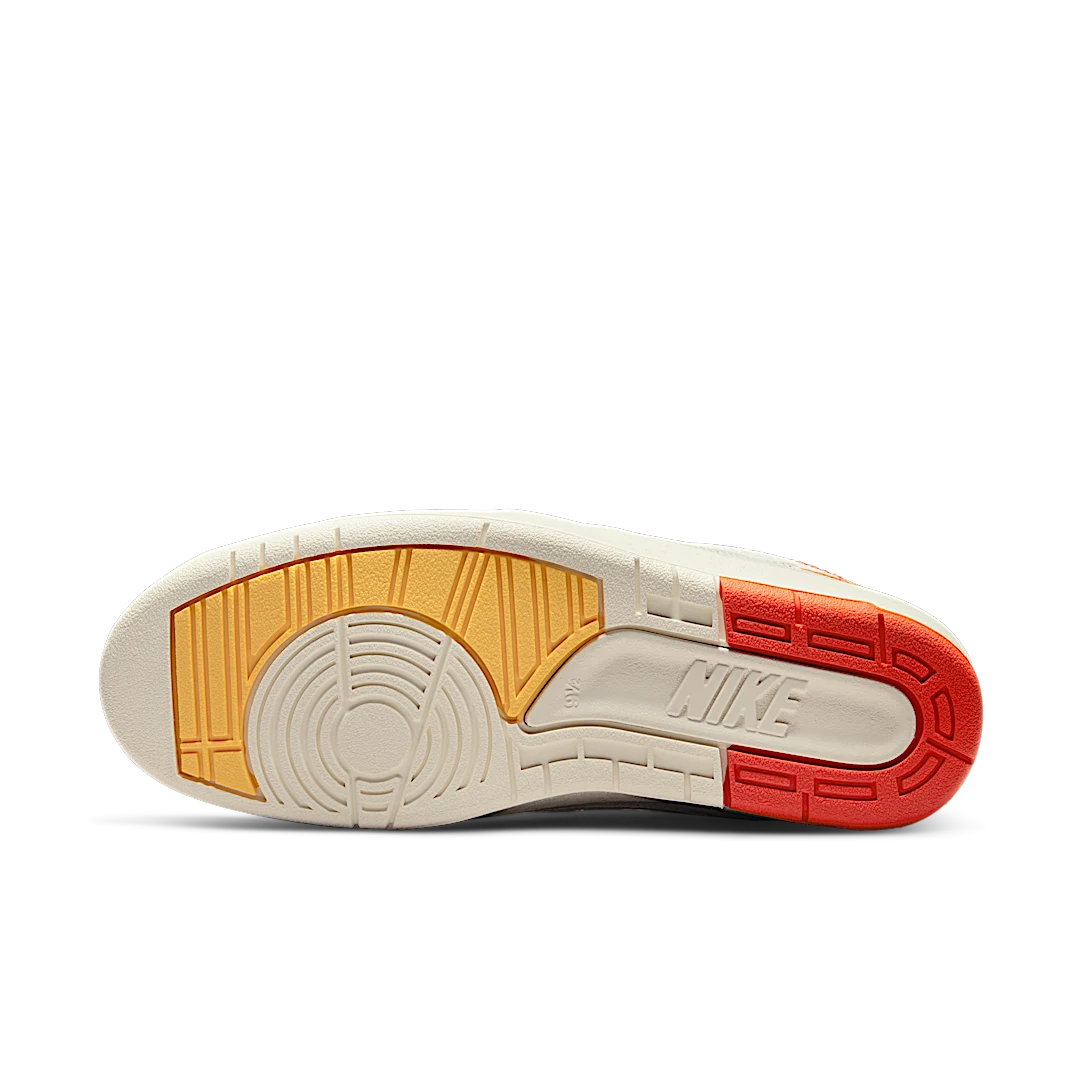 Overkicks - Air Jordan 2 Retro SP Maison Chateau Rouge (DO5254-180) - detalle suela